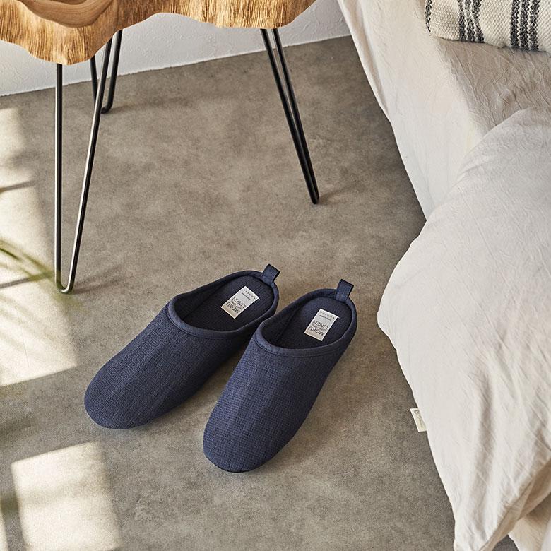 スリッパ 日本製 国産 L レディース メンズ 25 25.5 26 26.5 cm ルーム シューズ 軽量 吸水性 速乾性 洗える 女性 男性 用 おしゃれ Kontex 雑貨 西海岸 94789 | kontex | 13