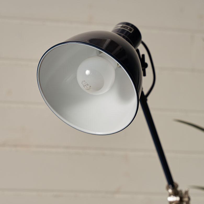 フロア ライト 照明 1灯 LED 対応 白熱球 付 E26 直径 30cm デスク ランプ ヴィンテージ 風 スイッチ おしゃれ 北欧 雑貨 インテリア 西海岸 94799 | HERMOSA | 11