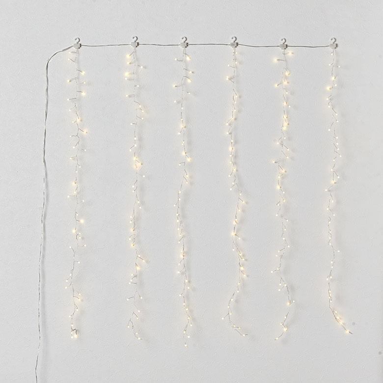 LED ライト クリスマス 電飾 ライン 120cm 6列 イルミネーション USB タイマー デコレーション オブジェ ハロウィン パーティー 誕生日 雑貨 西海岸 947 | ブランド登録なし | 18