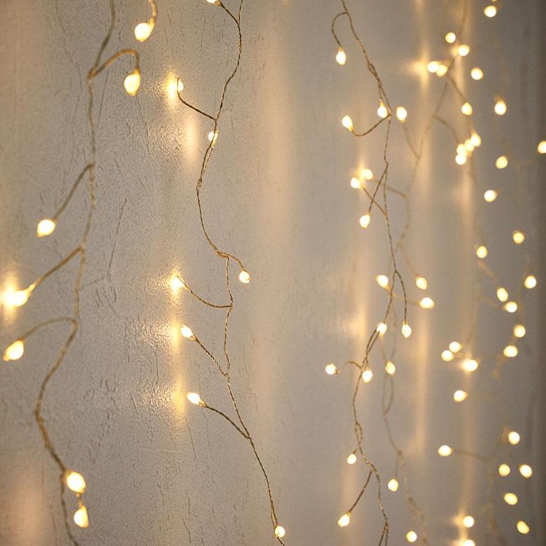 LED ライト クリスマス 電飾 ライン 120cm 6列 イルミネーション USB タイマー デコレーション オブジェ ハロウィン パーティー 誕生日 雑貨 西海岸 947 | ブランド登録なし | 03