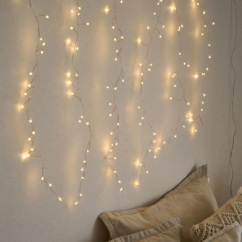 LED ライト クリスマス 電飾 ライン 120cm 6列 イルミネーション USB タイマー デコレーション オブジェ ハロウィン パーティー 誕生日 雑貨 西海岸 947 | ブランド登録なし | 08