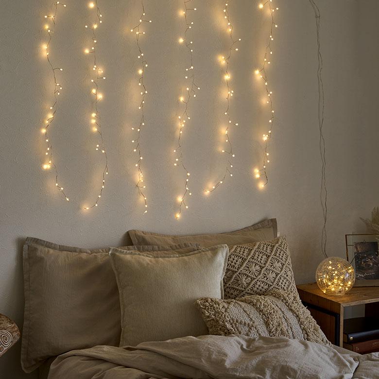 LED ライト クリスマス 電飾 ライン 120cm 6列 イルミネーション USB タイマー デコレーション オブジェ ハロウィン パーティー 誕生日 雑貨 西海岸 947 | ブランド登録なし | 09