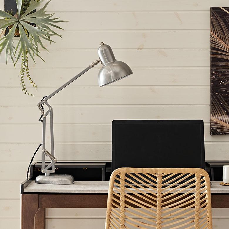 HERMOSA デスク ライト 照明 1灯 LED 対応 白熱球 付 E26 直径