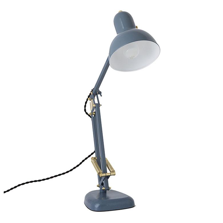 デスク ライト 照明 1灯 LED 対応 白熱球 付 E26 直径 17.3cm フロア ランプ ヴィンテージ 風 スイッチ おしゃれ 北欧 雑貨 インテリア 西海岸 94804 | HERMOSA | 20