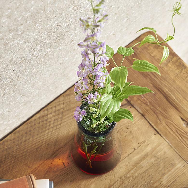 フラワー ベース 花 瓶 びん 水入れ 可 ブラウン ブルー ガラス 一輪挿し 花入 れ グリーン おしゃれ 北欧 リゾート カラフル インテリア 雑貨 西海岸風 94809 | ブランド登録なし | 05