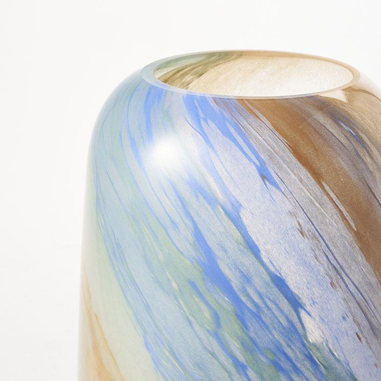 フラワー ベース 花 瓶 びん 水入れ 可 トール マーブル ガラス 一輪挿し 花入 れ グリーン おしゃれ 北欧 リゾート カラフル インテリア 雑貨 西海岸風 94811 | ブランド登録なし | 10