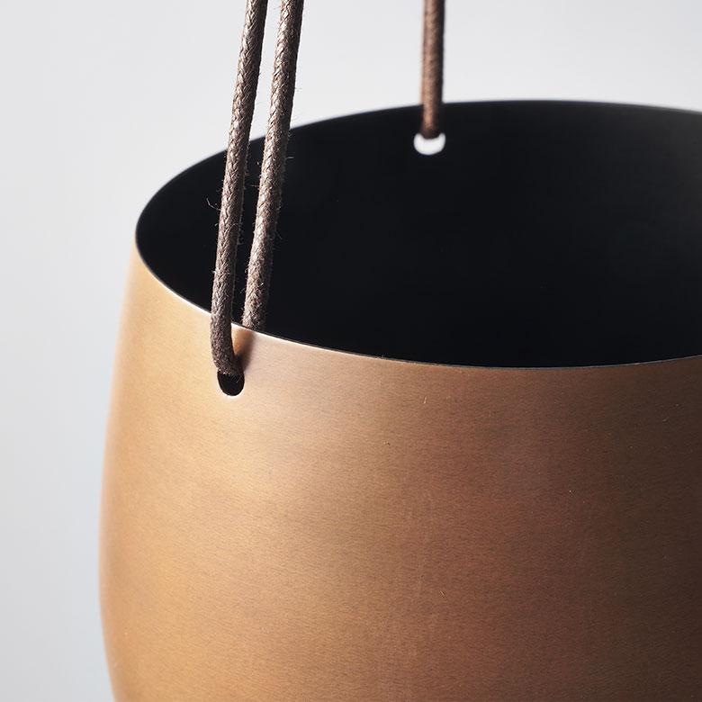 ハンギング ポット プランター カバー 鉢 吊り下げ 紐付き 観葉 植物 多肉 グリーン フラワー 花 ディスプレイ おしゃれ 北欧 インテリア 雑貨 西海岸風 94812 | ブランド登録なし | 10