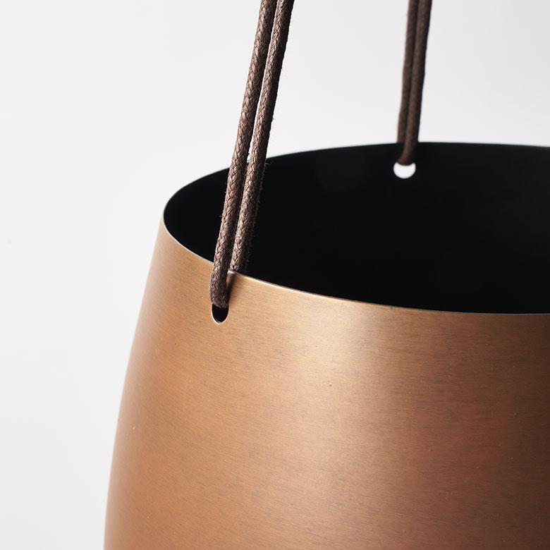 ハンギング ポット プランター カバー 鉢 吊り下げ 紐付き 観葉 植物 多肉 グリーン フラワー 花 ディスプレイ おしゃれ 北欧 インテリア 雑貨 西海岸風 94813 | ブランド登録なし | 09