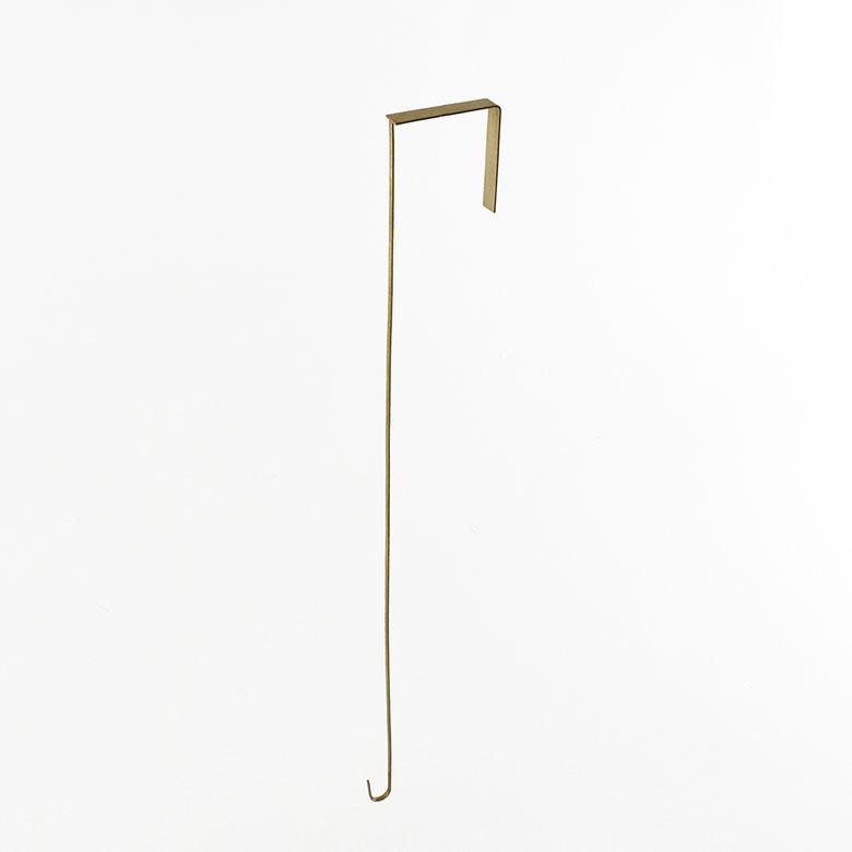 リースフック アンティーク 真鍮 クリスマス リース フック 玄関 ドア ブラス 40cm ドアフック ロング おしゃれ 北欧 リゾート 雑貨 インテリア 西海岸 94820 | ブランド登録なし | 10