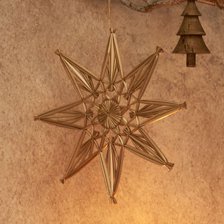 クリスマスオーナメント クリスマス オーナメント 星 ストロー クリスマス飾り 麦わら細工 ヒンメリ おしゃれ 北欧 リゾート 雑貨 インテリア 西海岸 94822 | ブランド登録なし | 20