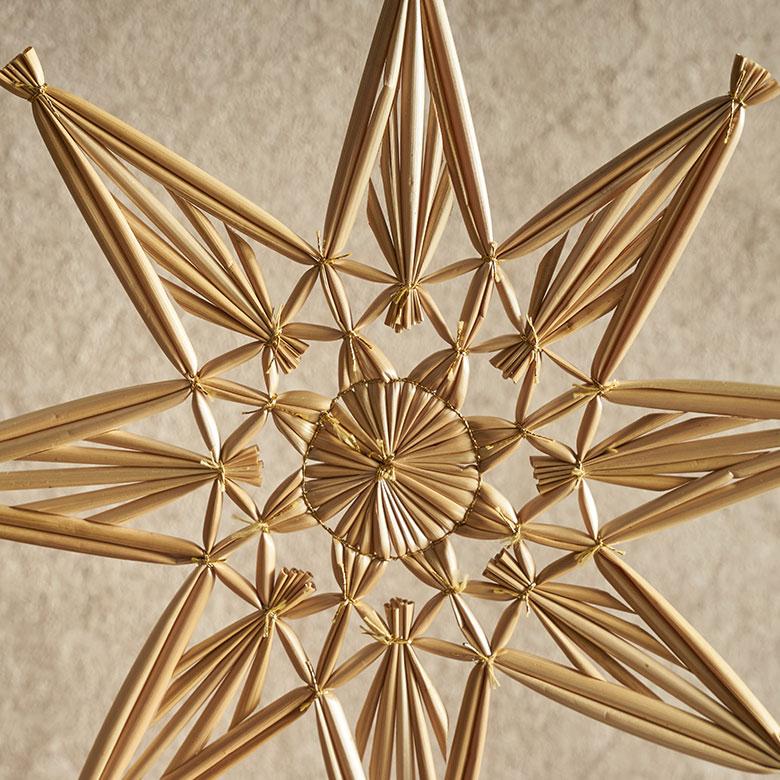 クリスマスオーナメント クリスマス オーナメント 星 ストロー クリスマス飾り 麦わら細工 ヒンメリ おしゃれ 北欧 リゾート 雑貨 インテリア 西海岸 94822 | ブランド登録なし | 04