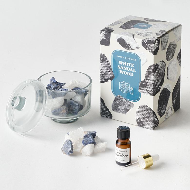 ストーン ディフューザー ルームフレグランス 部屋 フレグランス メンズ レディース 天然石 アロマ 玄関 香り 北欧 インテリア 雑貨 贈り物 西海岸風 94837 | ブランド登録なし | 16