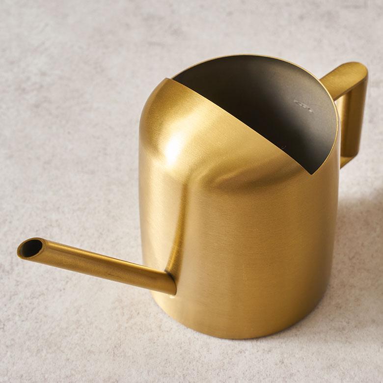 じょうろ ステンレス ジョウロ おしゃれ ミニ 細口 ジョーロ ガーデニング 水差し 観葉植物 水やり 園芸 多肉植物 水さし 北欧 インテリア 雑貨 西海岸 94838 | ブランド登録なし | 18