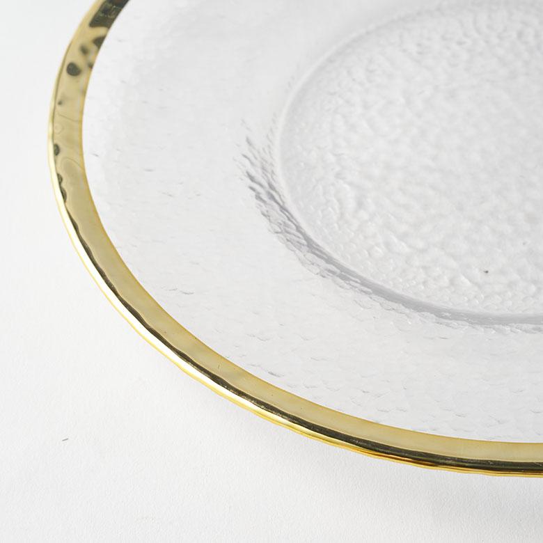 ガラス 皿 おしゃれ ガラスプレート 大皿 28センチ プレート皿 ラウンドプレート おしゃれ 北欧 パーティ皿 丸皿 食器 キッチン 雑貨 西海岸風 インテリア 94840 | ブランド登録なし | 15