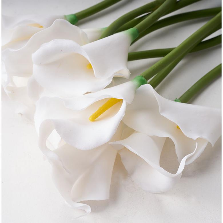 造花 インテリア フェイクフラワー アーティフィシャルフラワー カラーリリー ホワイト 観葉植物 アートフラワー おしゃれ 北欧 リゾート 雑貨 西海岸 94849 | ブランド登録なし | 10
