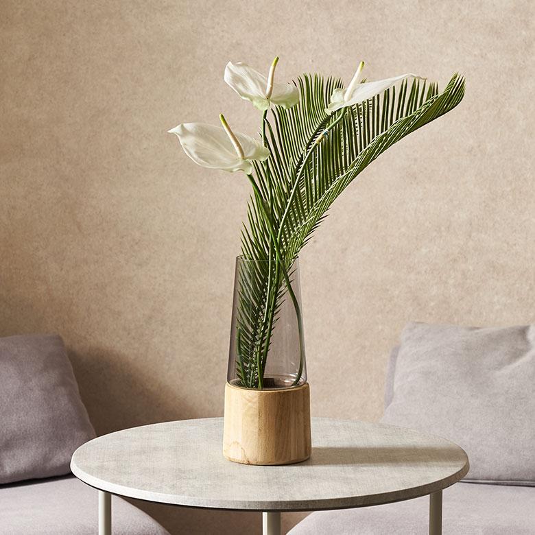 造花 インテリア アンスリウム 白 フェイクフラワー アーティフィシャルフラワー アンスリューム アートフラワー おしゃれ 北欧 リゾート 雑貨 西海岸 94851 | ブランド登録なし | 09