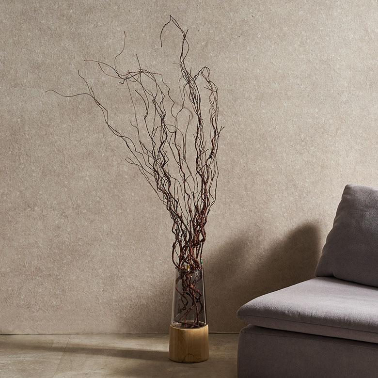 枝 造花 フェイクフラワー アーティフィシャルフラワー ローリングツイッグ 観葉植物 アートフラワー おしゃれ 北欧 リゾート 雑貨 インテリア 西海岸 94853 | ブランド登録なし