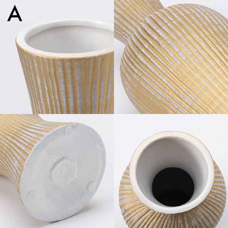 花瓶 フラワーベース おしゃれ 大きい 陶器　円柱 一輪 一輪挿し 水入れ 生け花 花器  大型 北欧 韓国 モダン 玄関 ギフト 置物 白 ホワイト 西海岸 94872 | ブランド登録なし | 12