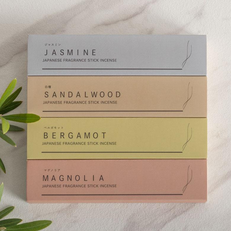 お香 白檀 お香立て 天然 日本製 インセンス スティック アロマ サンダルウッド ジャスミン ベルガモット マグノリア アールグレイ 紅茶 柑橘系 消臭 来客 94884 | ブランド登録なし | 18