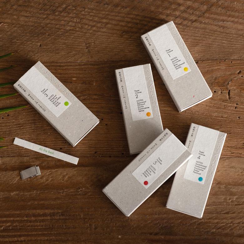 お香 ペーパーインセンス 紙のお香 お香立て セット 日本製 白檀 紅茶 柑橘 ジャスミン おしゃれ アロマ 持ち運び インセンス プレゼント ギフト 西海岸 94892 | ブランド登録なし | 19