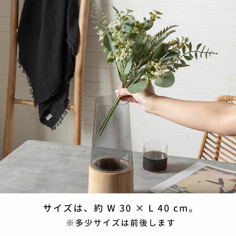 アーティフィシャルフラワー 造花 白 グレビア 枯れない 水やり不要 リアル フェイクフラワー インテリア ブーケ 花束 ナチュラル スモーキー 94911 | ブランド登録なし | 13