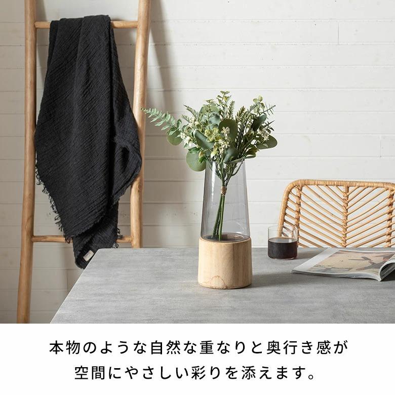 アーティフィシャルフラワー 造花 白 グレビア 枯れない 水やり不要 リアル フェイクフラワー インテリア ブーケ 花束 ナチュラル スモーキー 94911 | ブランド登録なし | 03