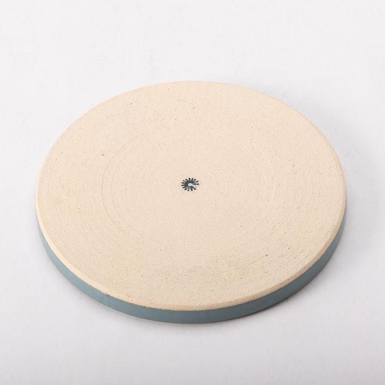 信楽焼 皿 丸皿 22cm 青 ブルー 電子レンジ 食洗器対応 和食器 日本製 おしゃれ 和風 カフェ 陶器 ラウンドプレートプレート 中皿 平皿 リム皿 94926 | ブランド登録なし | 14