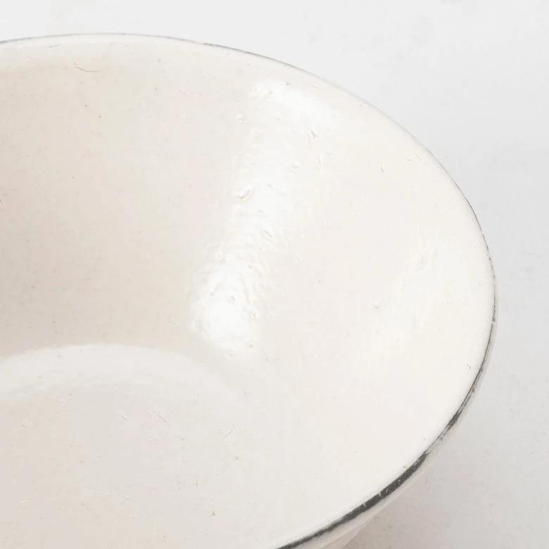 信楽焼 小皿 小鉢 13cm 粉引 ライン 電子レンジ 食洗器対応 和食器 日本製 おしゃれ 和風 カフェ 陶器 小付け 小皿 豆皿 丸小鉢 取り皿 丸型ボウル 94929 | ブランド登録なし | 11