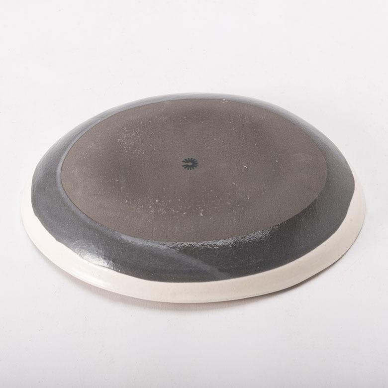 信楽焼 皿 大皿 丸皿 カレー皿 粉引 電子レンジ 食洗器対応 和食器 日本製 おしゃれ 和風 カフェ 陶器 ラウンドプレート 平皿 リム皿 リムプレート 94936 | ブランド登録なし | 14