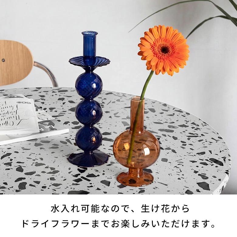 花瓶 フラワーベース ひょうたん カラフル  韓国 おしゃれ かわいい 一輪挿し 北欧 シンプル オレンジ 赤 グリーン イエロー ピンク ブルー インテリア 9495 | ブランド登録なし | 10