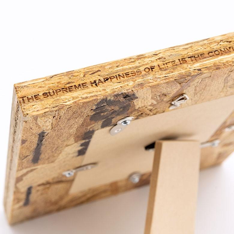 フォトフレーム フォトスタンド 写真立て 壁掛け 卓上 おしゃれ かわいい はがき 写真入れ はがきサイズ 木 ナチュラル ヴィンテージ 95008 | ブランド登録なし | 03