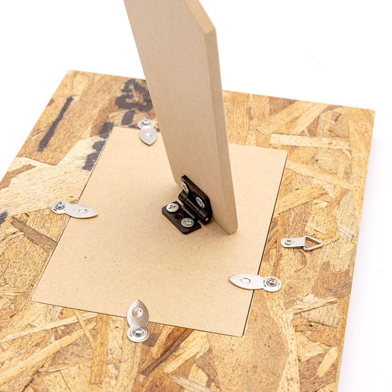 フォトフレーム フォトスタンド 写真立て 壁掛け 卓上 おしゃれ かわいい はがき 写真入れ はがきサイズ 木 ナチュラル ヴィンテージ 95008 | ブランド登録なし | 04