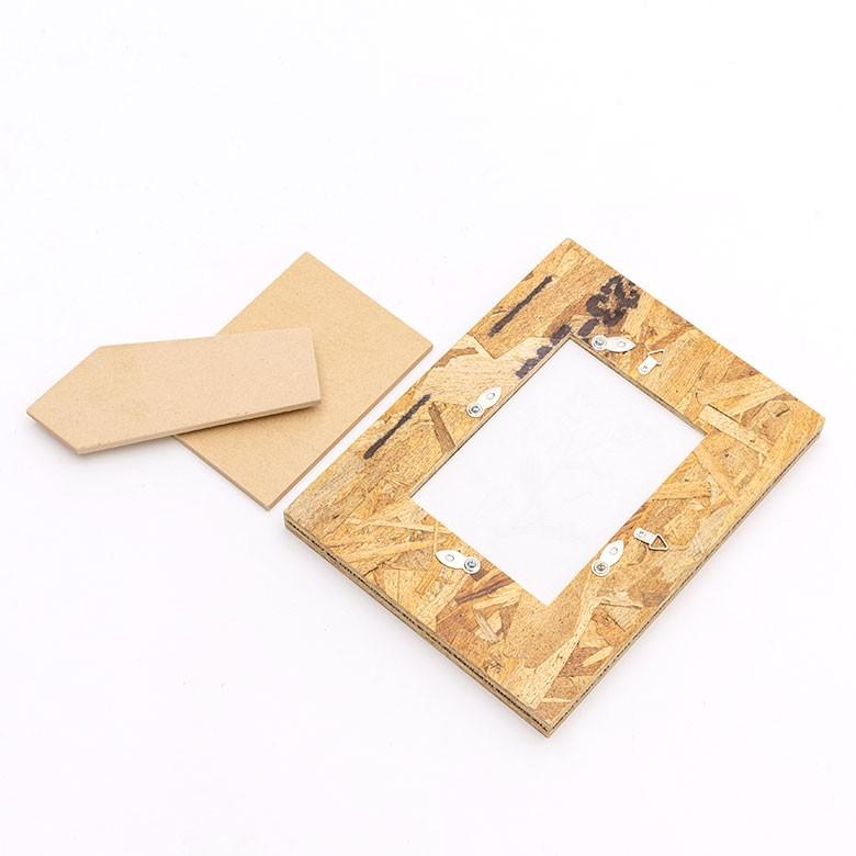フォトフレーム フォトスタンド 写真立て 壁掛け 卓上 おしゃれ かわいい はがき 写真入れ はがきサイズ 木 ナチュラル ヴィンテージ 95008 | ブランド登録なし | 05
