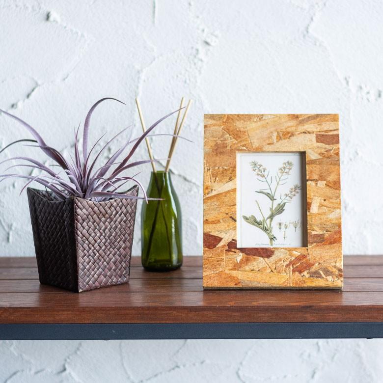 フォトフレーム フォトスタンド 写真立て 壁掛け 卓上 おしゃれ かわいい はがき 写真入れ はがきサイズ 木 ナチュラル ヴィンテージ 95008 | ブランド登録なし | 08