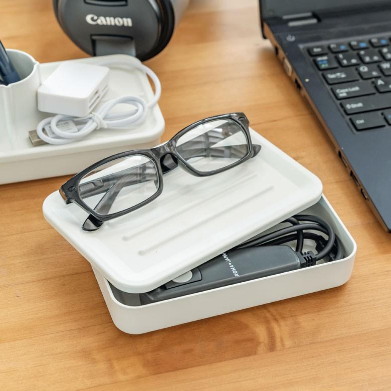 ランドスケープ 収納ケース デスク収納 ベーシック 小物入れ 卓上トレイ オフィス 雑貨 おしゃれ 95011 | ブランド登録なし | 08