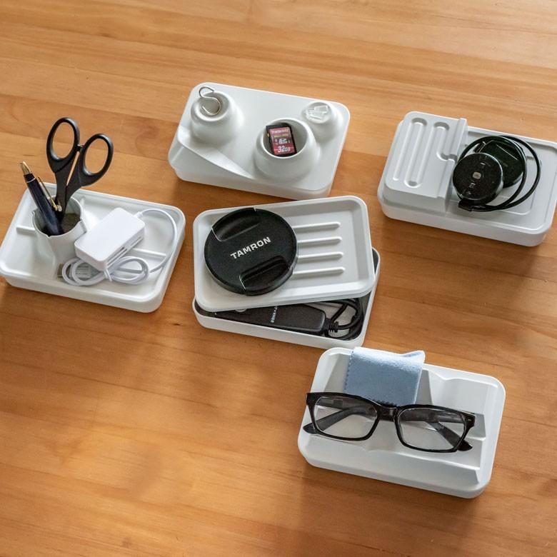 ランドスケープ 収納ケース デスク収納 WATERFALL 小物入れ 卓上トレイ オフィス 雑貨 おしゃれ 95013 | ブランド登録なし | 18