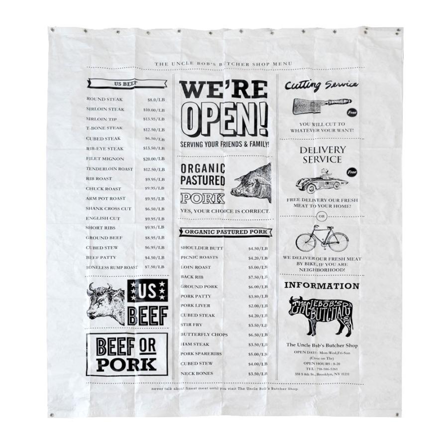 シャワーカーテン 約140×180cm バス バスルーム 浴室 アメリカ アメリカ雑貨 西海岸 インテリア おしゃれ 95019 | ブランド登録なし | 19