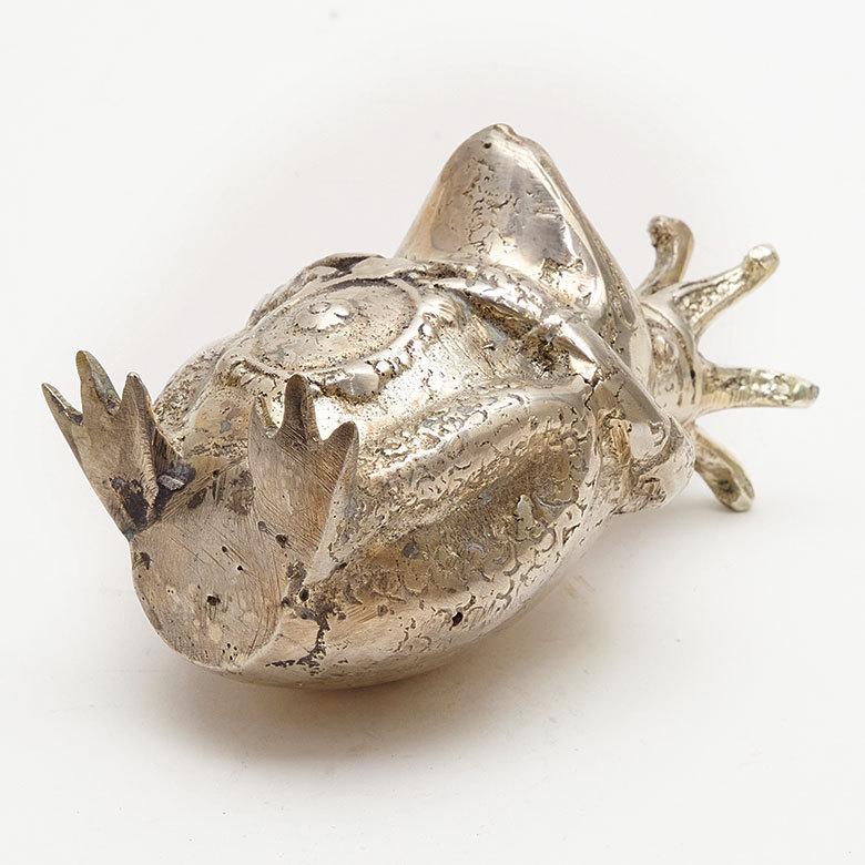 アジアン雑貨 オブジェ カエルの王様Ｌサイズ アジア工房 9501 | ブランド登録なし | 12