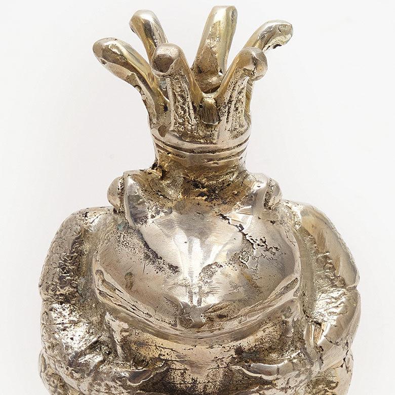 アジアン雑貨 オブジェ カエルの王様Ｌサイズ アジア工房 9501 | ブランド登録なし | 06