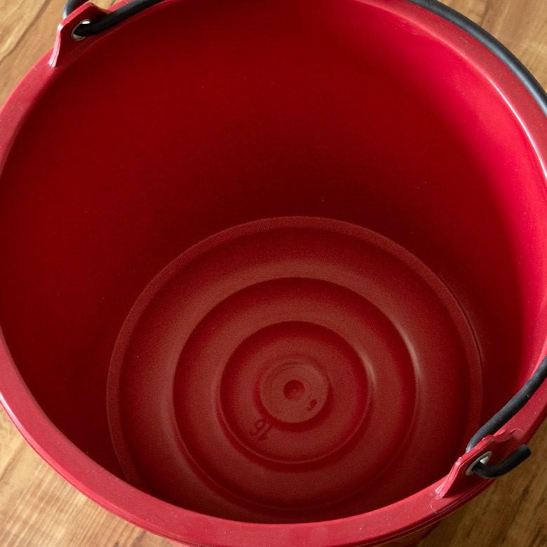 バケツ 持ち手付き 12L 収納 掃除用品 ごみ箱 バスケット 雑貨 ポリバケツ アウトドア ガーデニング プラスチック製 おしゃれ レトロ 95022 | ブランド登録なし | 13