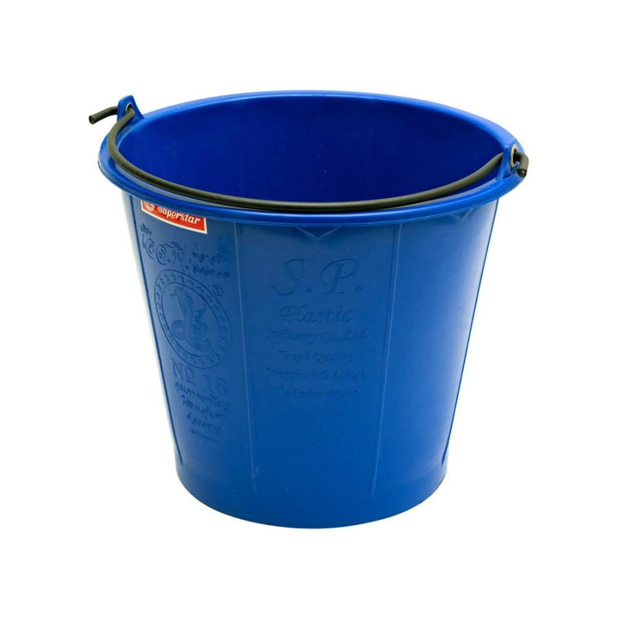 バケツ 持ち手付き 12L 収納 掃除用品 ごみ箱 バスケット 雑貨 ポリバケツ アウトドア ガーデニング プラスチック製 おしゃれ レトロ 95022 | ブランド登録なし | 17