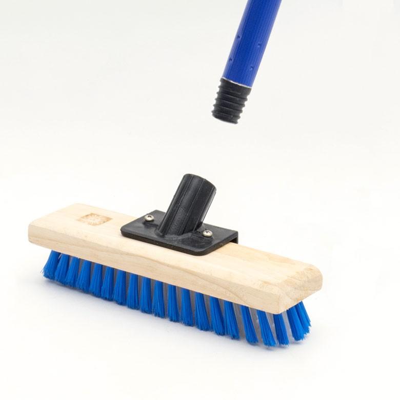デッキブラシ ブラシ 掃除アイテム タイルブラシ フロアー 玄関 ベランダ 清掃用具 おしゃれ レトロ 95026 | ブランド登録なし | 13