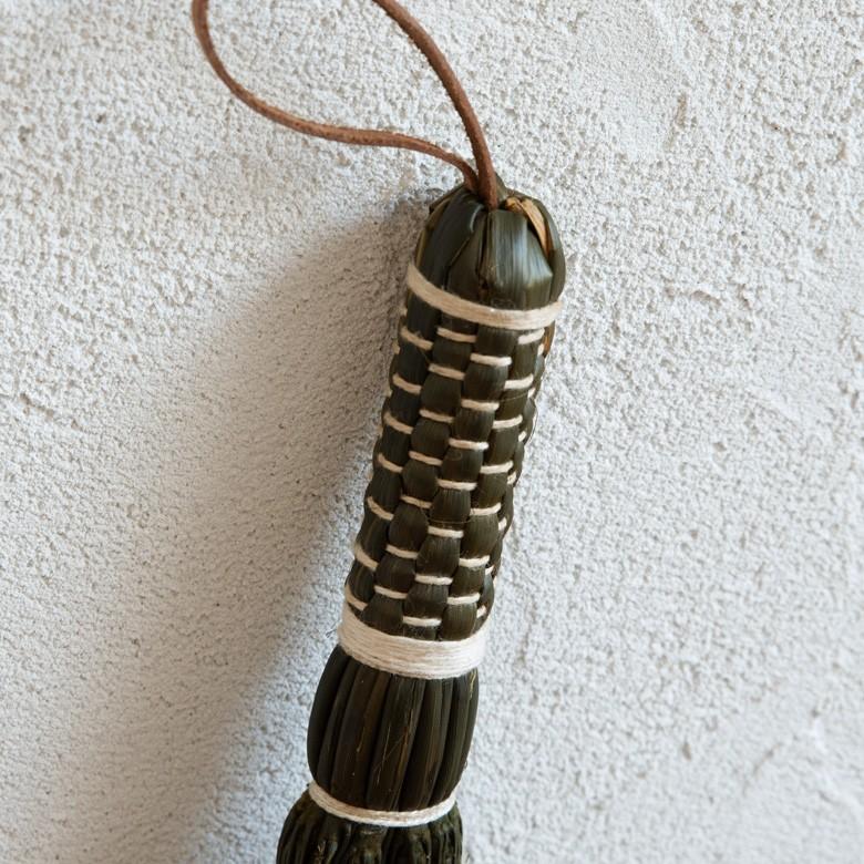 ほうき S ハンドタイプ 天然素材 藁 掃除 掃除道具 清掃 コンパクト デスク ソルガム 約27cm おしゃれ 95029 | ブランド登録なし | 05