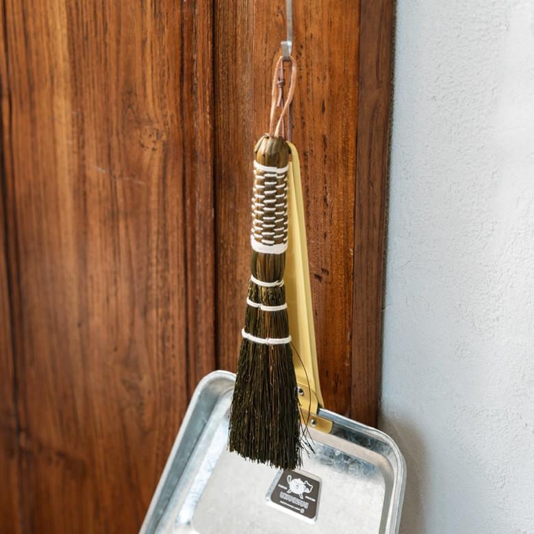 ほうき S ハンドタイプ 天然素材 藁 掃除 掃除道具 清掃 コンパクト デスク ソルガム 約27cm おしゃれ 95029 | ブランド登録なし | 06