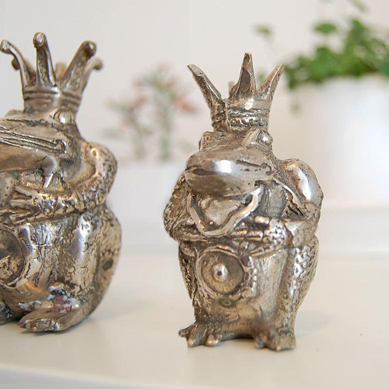 アジアン雑貨 オブジェ カエルの王様Ｓサイズ アジア工房 9503 | ブランド登録なし | 14