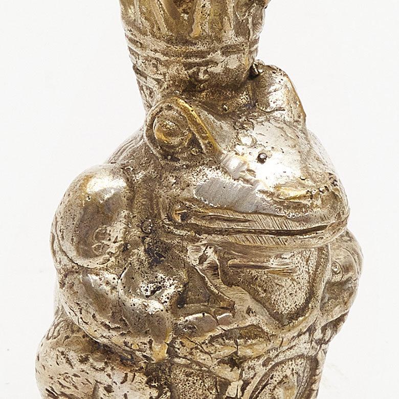 アジアン雑貨 オブジェ カエルの王様Ｓサイズ アジア工房 9503 | ブランド登録なし | 04