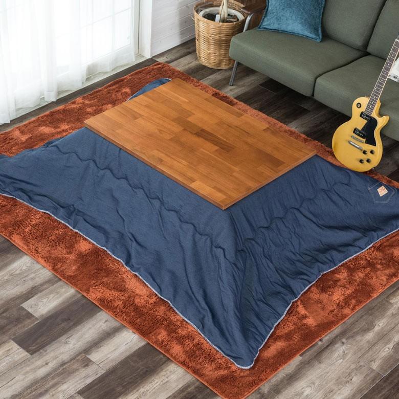 こたつ テーブル 長方形 105×75cm こたつ テーブル 長方形 天板 ヒーター 105 アカシア 継ぎ足 リビ 96000 | ブランド登録なし | 03