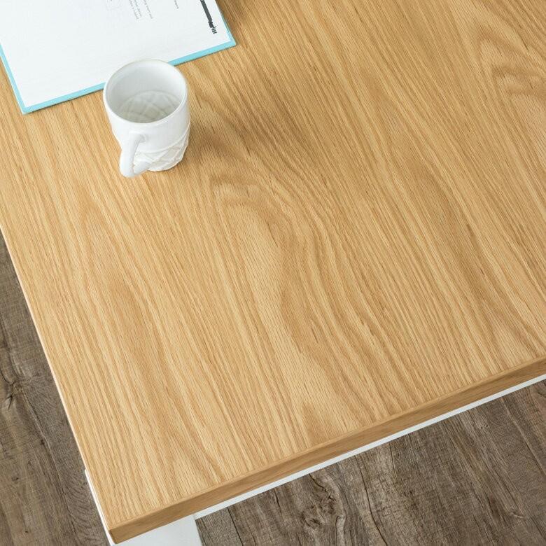 こたつ テーブル 長方形 ジェスタ 120×80cm コタツ 机 カーボンヒーター ツートン 継ぎ足 4段階 アッシュ ウォール 96002 | ブランド登録なし | 10