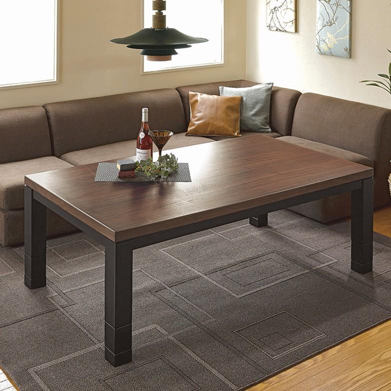 こたつ テーブル 長方形 ジェスタ 120×80cm コタツ 机 カーボン こたつ テーブル 長方形 ジェスタ 120×80cm コタツ 机 カーボン
