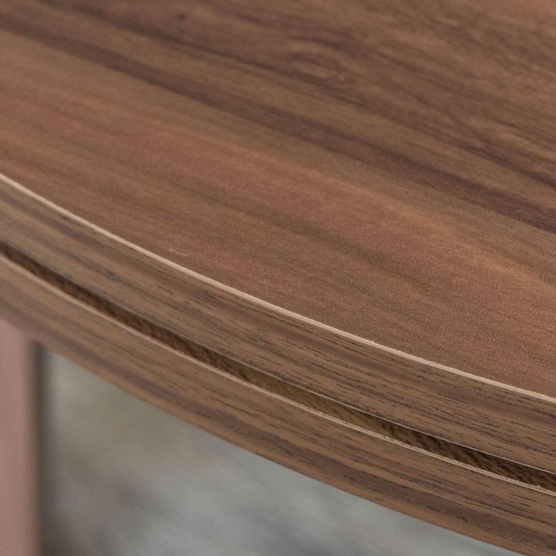 こたつ テーブル 円形 丸型 アベル 80×80cm 一人暮らし 天板 リバーシブル 白 ホワイト ブラウン 木目柄 遠赤外線 石英管ヒーター 96003 | ブランド登録なし | 08